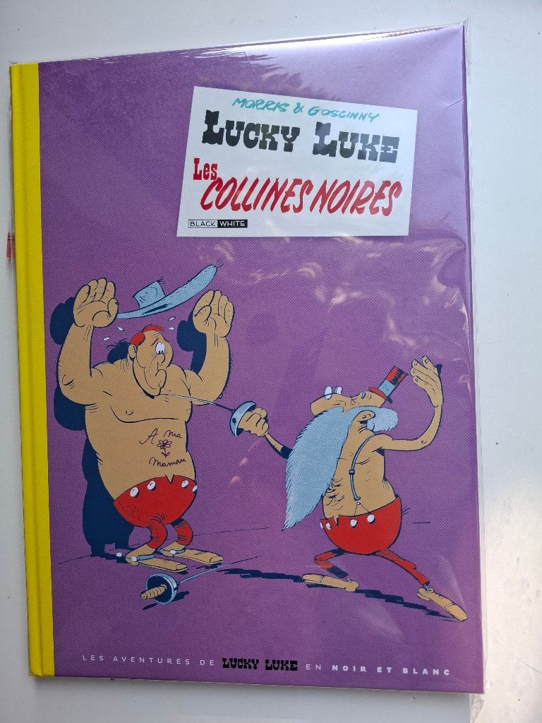 TL LUCKY LUKE LES COLLINES NOIRES BLACK AND WHITE NEUF, Boeken, Eén stripboek, Ophalen of Verzenden, Nieuw