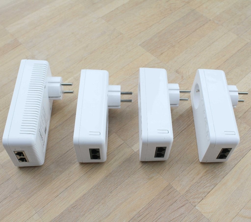 Devolo 1200+ Wifi en 550+ (3x) Powerline set, Ophalen of Verzenden, Zo goed als nieuw, Devolo