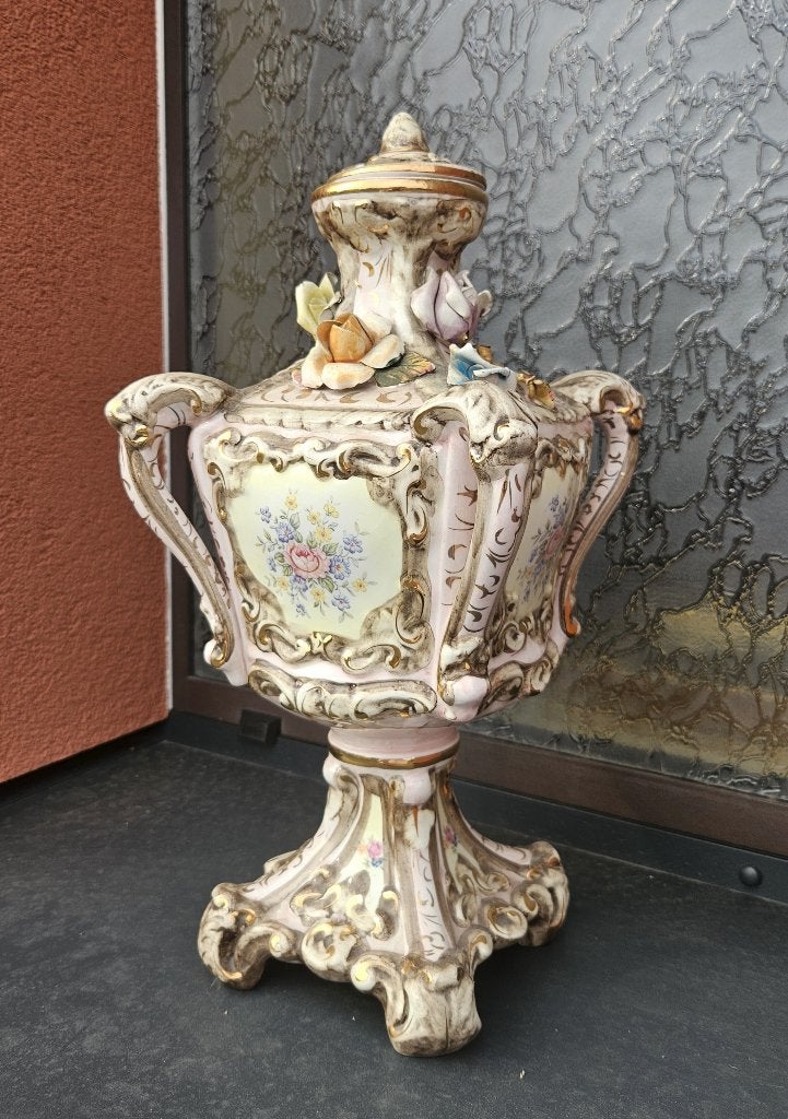 porseleinen dekselvaas (40 cm), Enlèvement