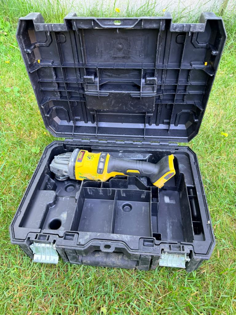 DeWALT flexvolt DCG418 54v, Doe-het-zelf en Bouw, Ophalen, Gebruikt, Haakse handslijpmachine
