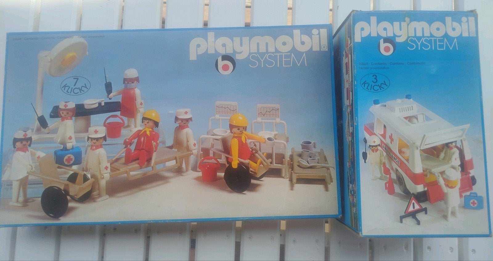 COLLECTOR - Playmobil Vintage - collection infirmiers '70, Enlèvement, Utilisé