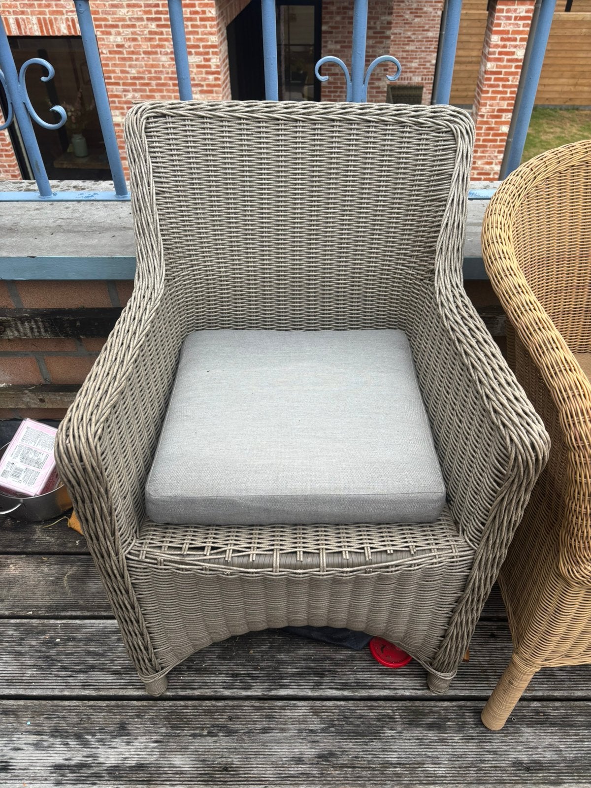 Rieten stoelen, Ophalen, Gebruikt