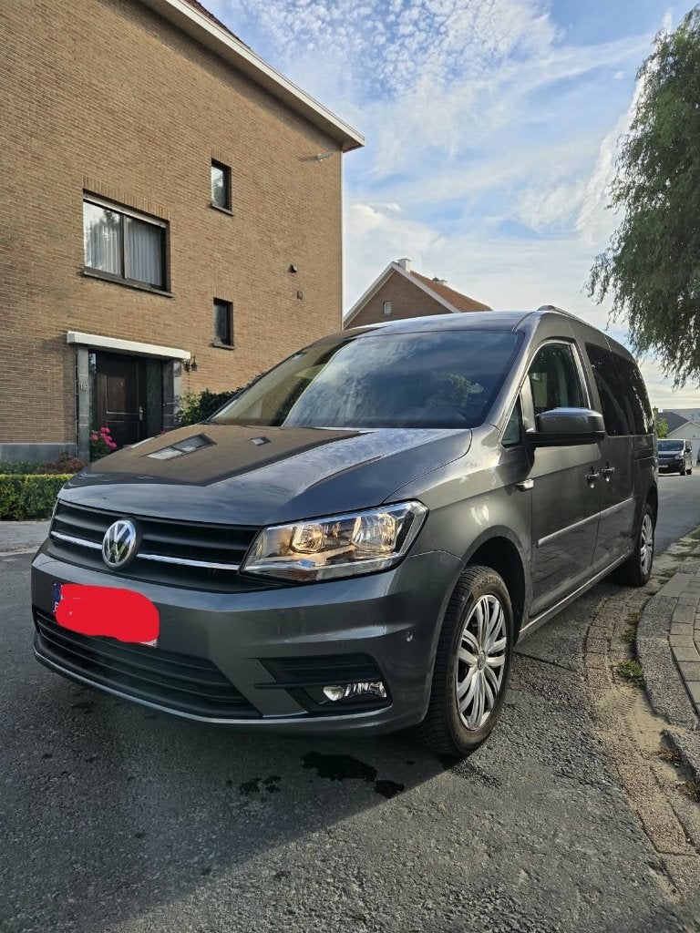 VW Caddy Maxi 2020, 1.4 TSI - DSG Automatique, Dealer onderhouden, Euro 6, 4 cilinders, 7 zetels