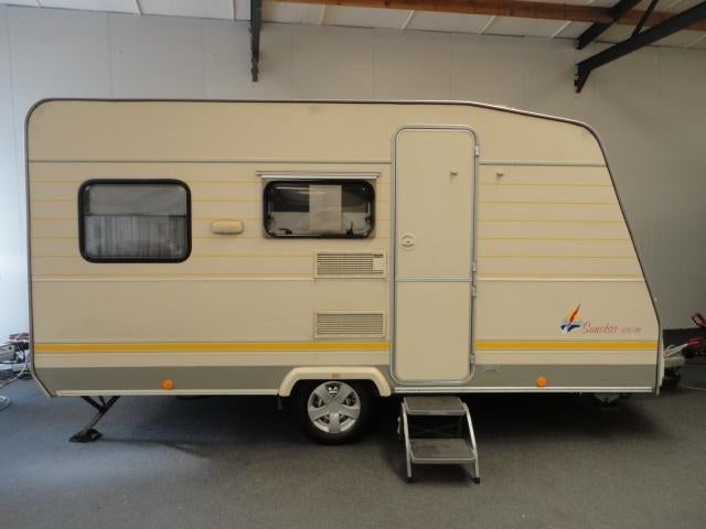 Sterckeman  430 Sunstar bj.1999, Caravans en Kamperen, Caravans, Sterckeman, Particulier, 4 tot 5 meter, Luifel