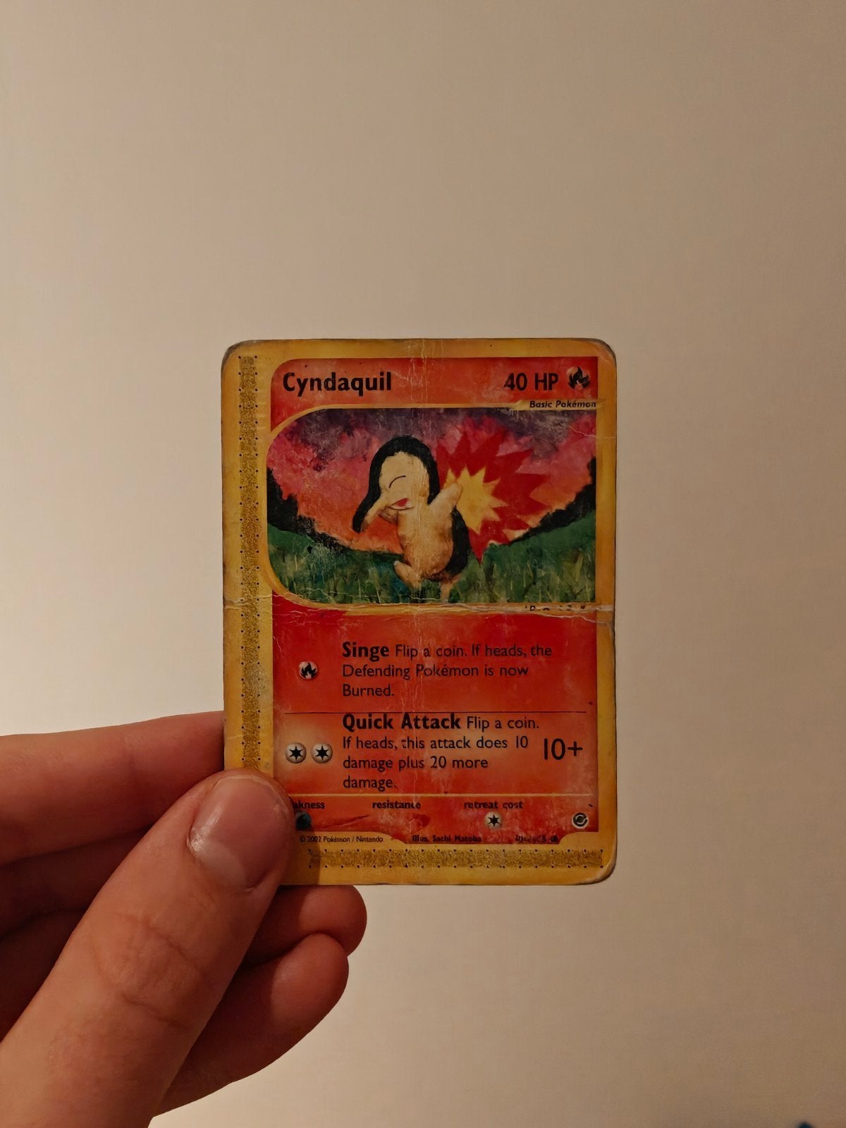 Cyndaquil Expedition Base Set, Ophalen