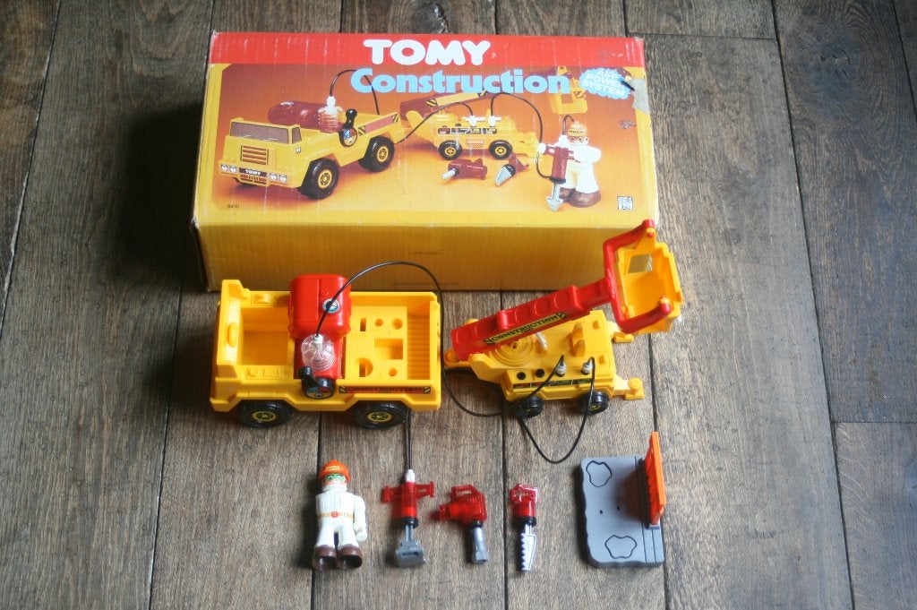 Vintage Tomy construction 8400 (compleet) (jaren 70), Ophalen of Verzenden