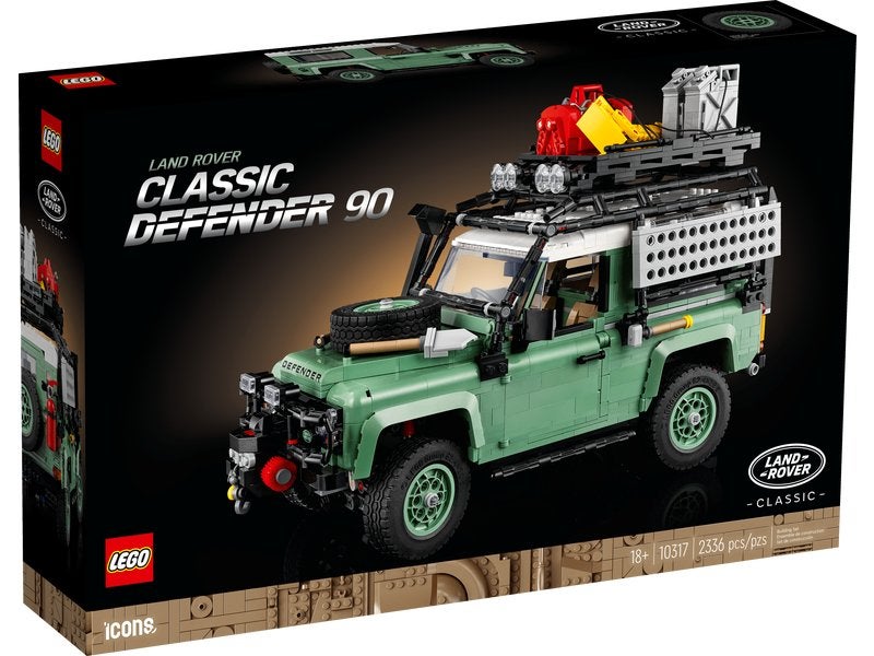 Lego 10317 Icons Land Rover Classic Defender 90 NIEUW, Lego, Nieuw, Ophalen of Verzenden, Icons