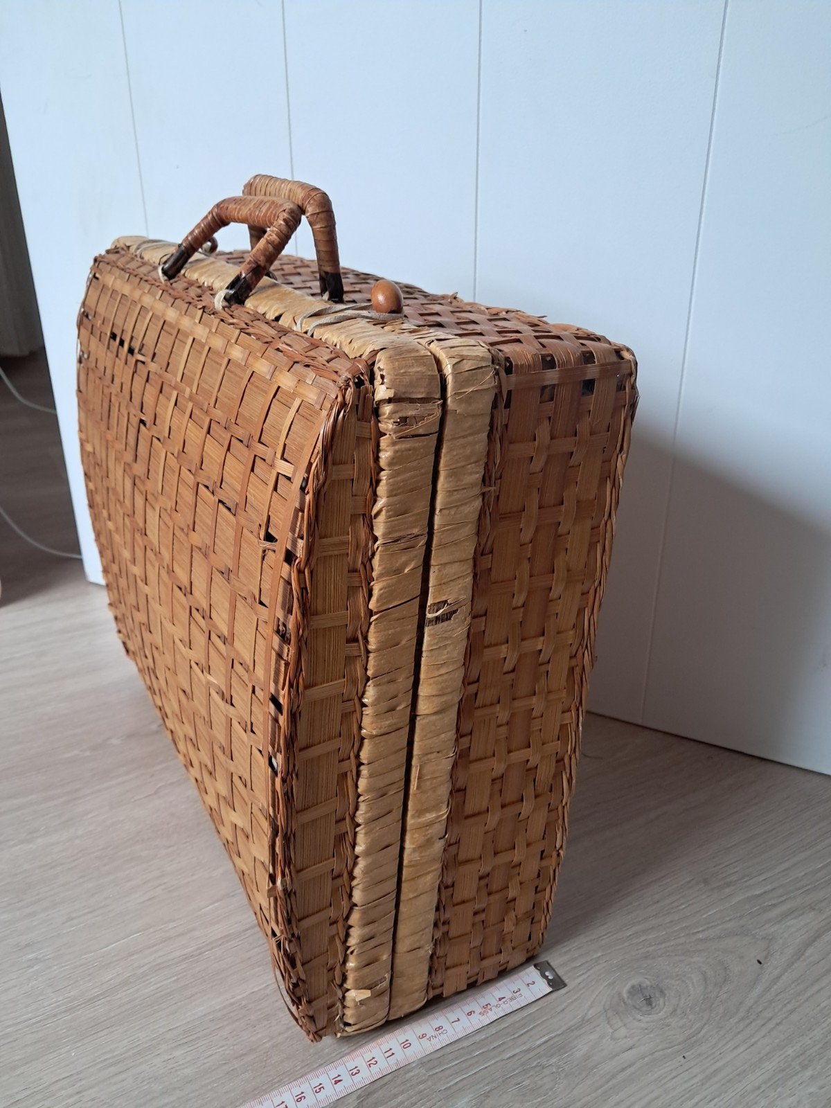 Decoratie geboortesuiker picknickmand verkleden, Ophalen