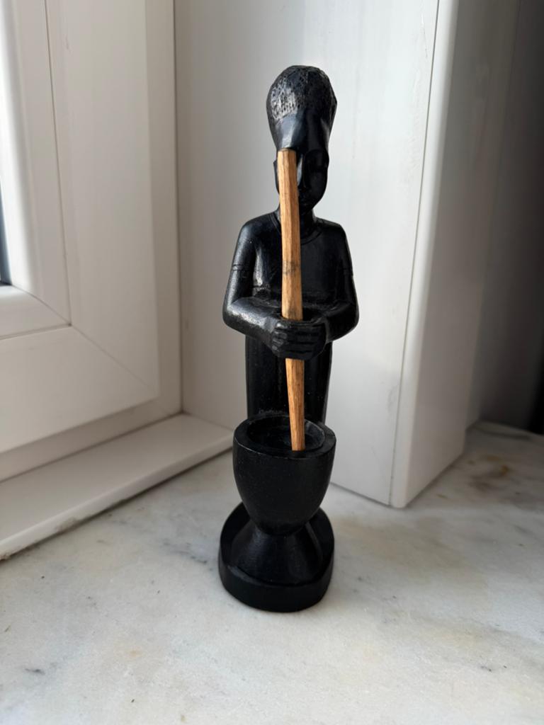 Afrikaans beeld, Antiek en Kunst, Kunst | Beelden en Houtsnijwerken, Ophalen of Verzenden, Beeld