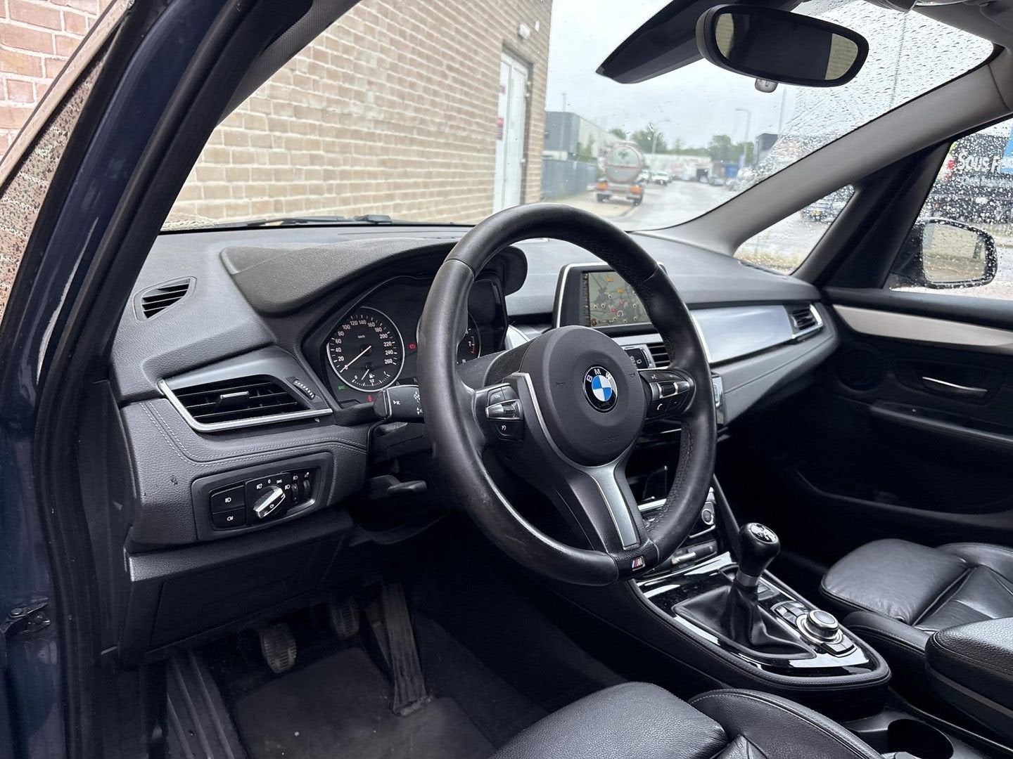 BMW 218 Gran Tourer 2-serie 218i Luxury 7p. | Leder | PDC |, Monovolume, Zwart, 2 Reeks, Bedrijf