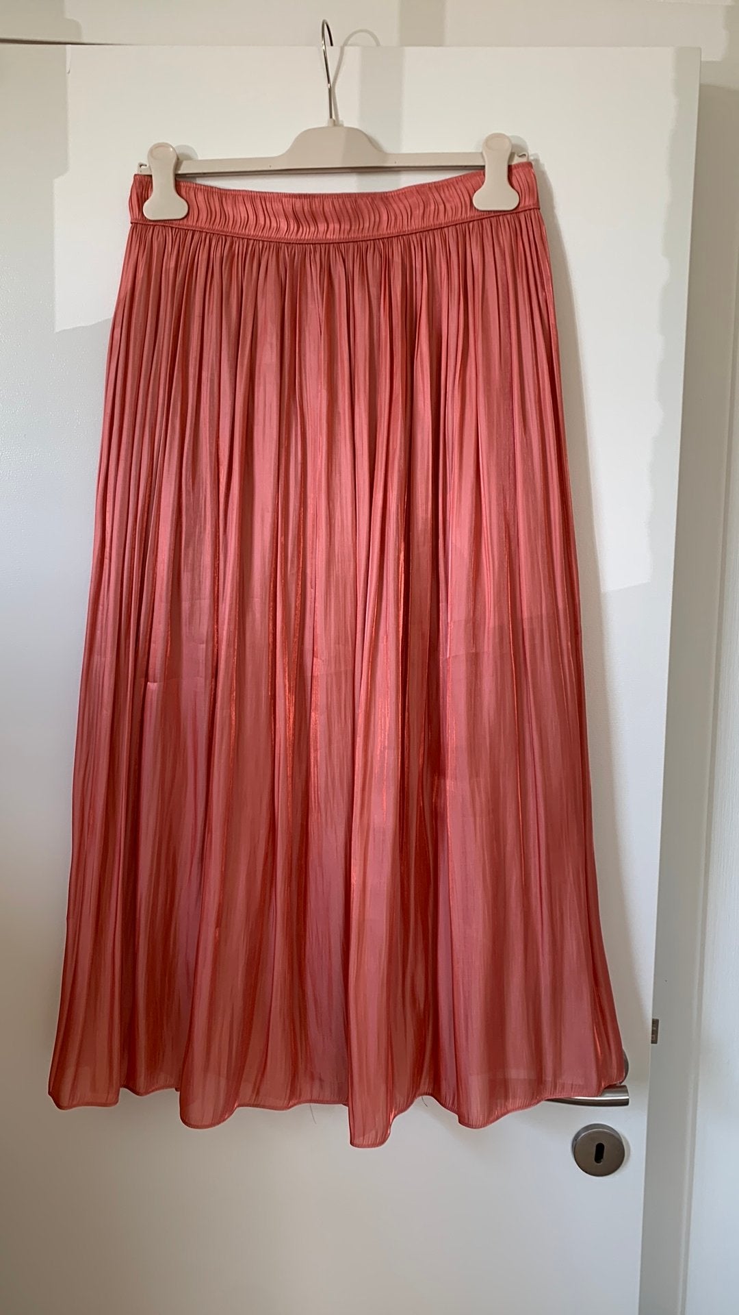 Rok Comma, maat D40, roze/koraal, in perfecte staat, Kleding | Dames, Rokken, Maat 42/44 (L), Ophalen of Verzenden, Zo goed als nieuw