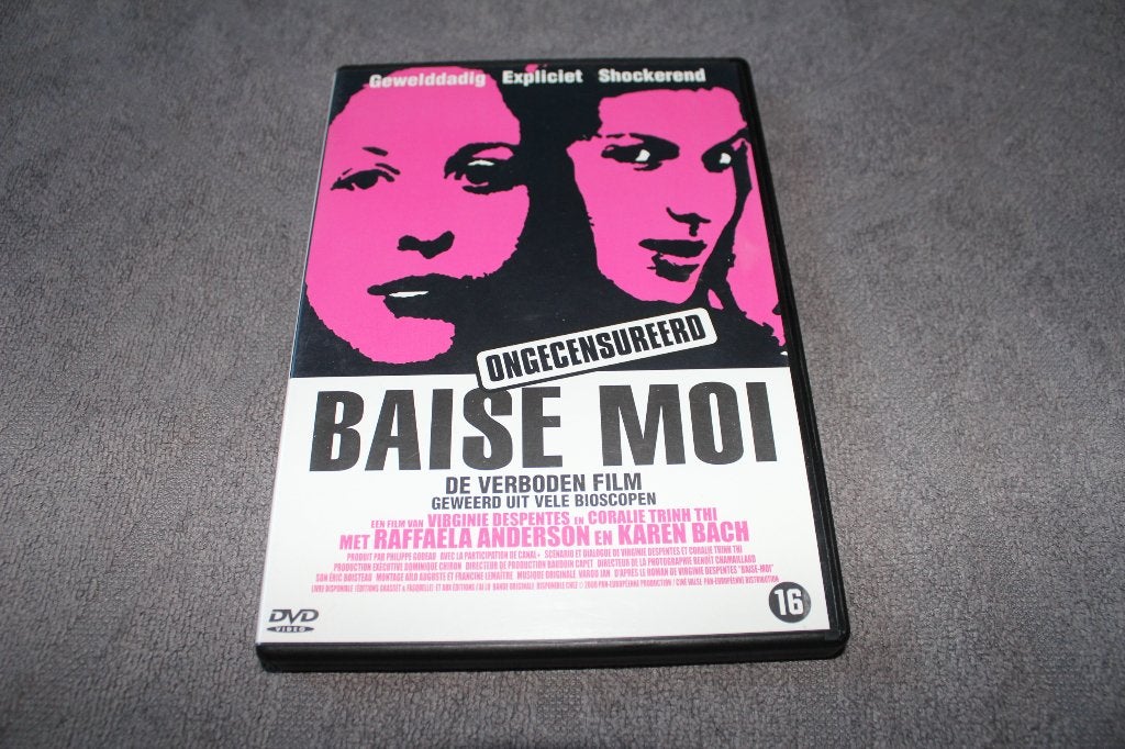 DVD Baise Moi, Cd's en Dvd's, Gebruikt, Vanaf 16 jaar, Nederlands, Frankrijk