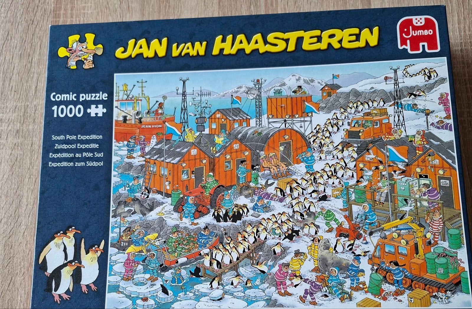 Jan van Haasteren, Ophalen