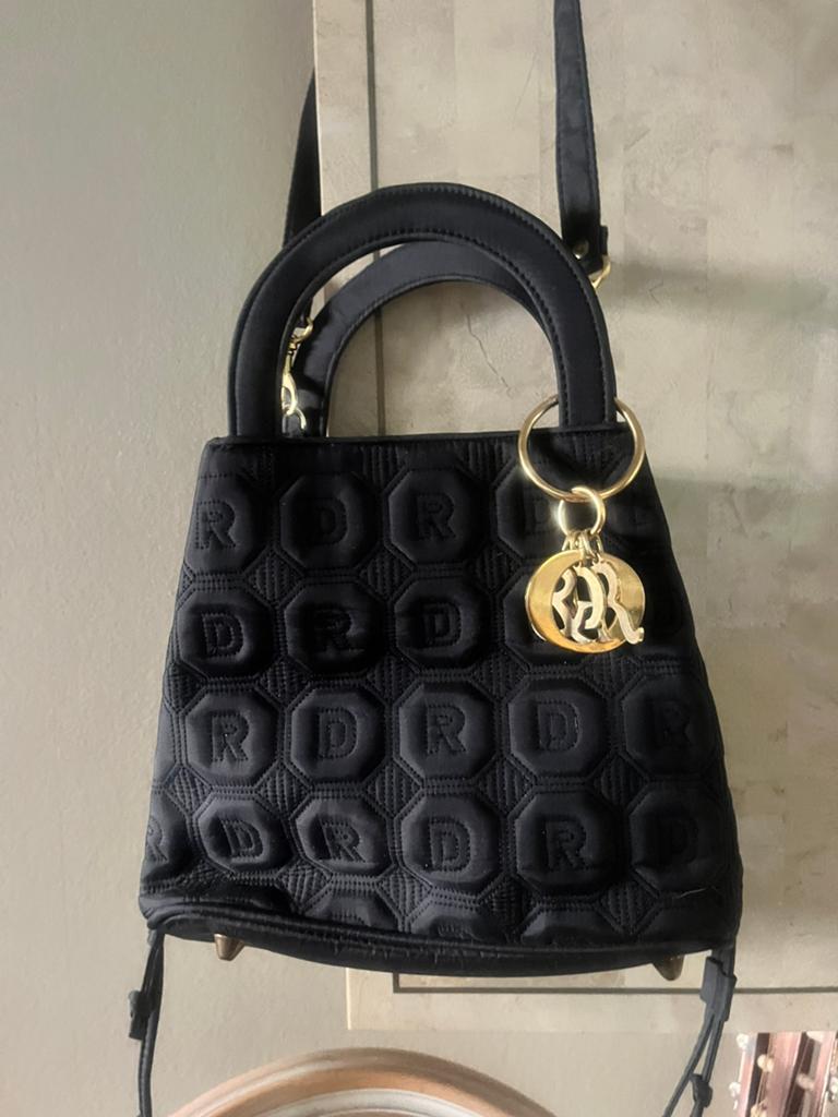 Dior : magnigique sac du soir en motifs  noirs, Bijoux, Sacs & Beauté, Enlèvement ou Envoi, Comme neuf, Sac à main