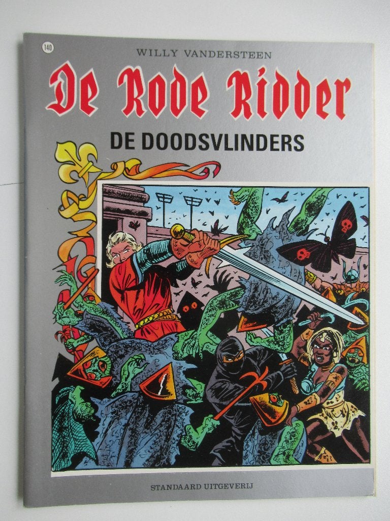 de rode ridder...nr.140...de doodsvlinders..........1st, Enlèvement ou Envoi, Comme neuf
