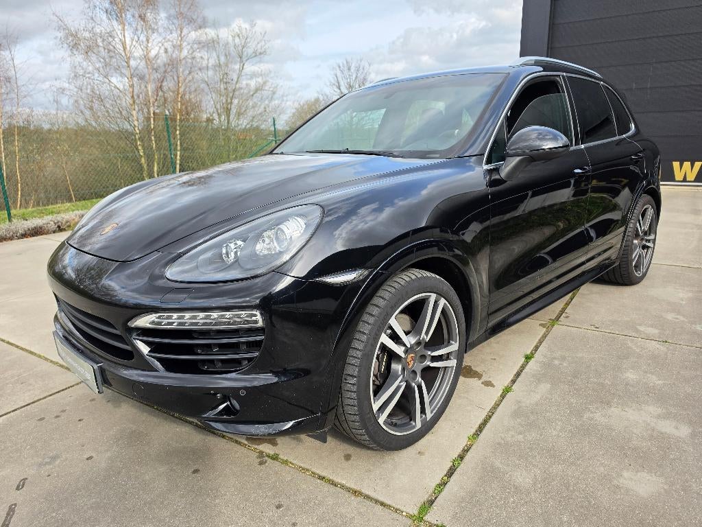 Porsche Cayenne 3.0 TDI V6 GTS Pack 2013 Navi + Garantie, Autos, Cuir, Achat, Entreprise, Noir