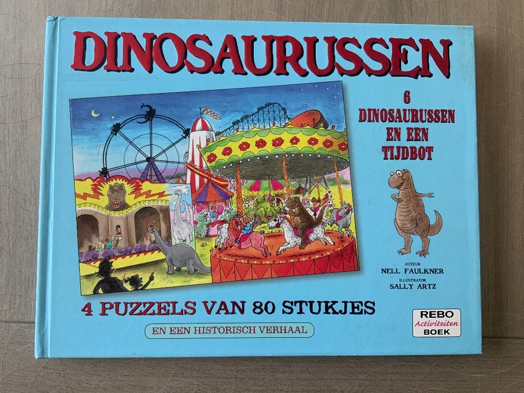 Puzzelboek met 4puzzels van 80 stukken, Ophalen, Minder dan 500 stukjes, Zo goed als nieuw, Legpuzzel