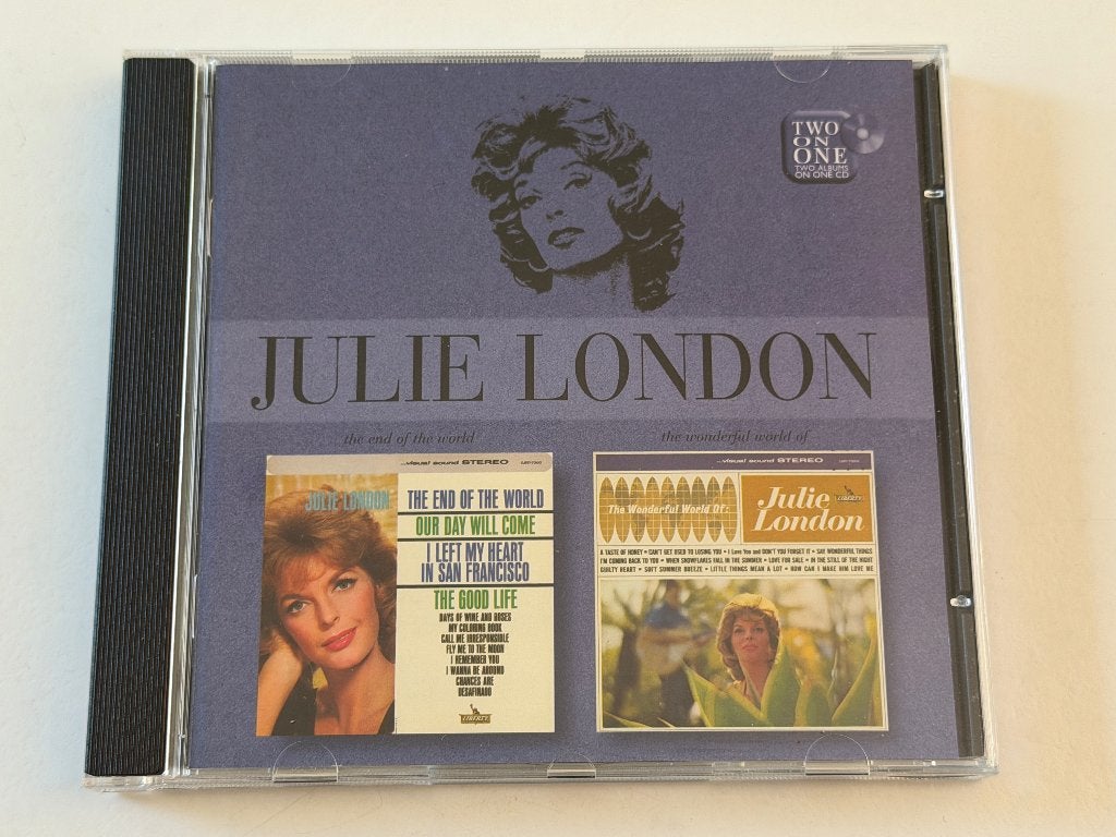Julie London – The End Of The World / The Wonderful World Of, Cd's en Dvd's, Ophalen of Verzenden, Gebruikt, Jazz, Album
