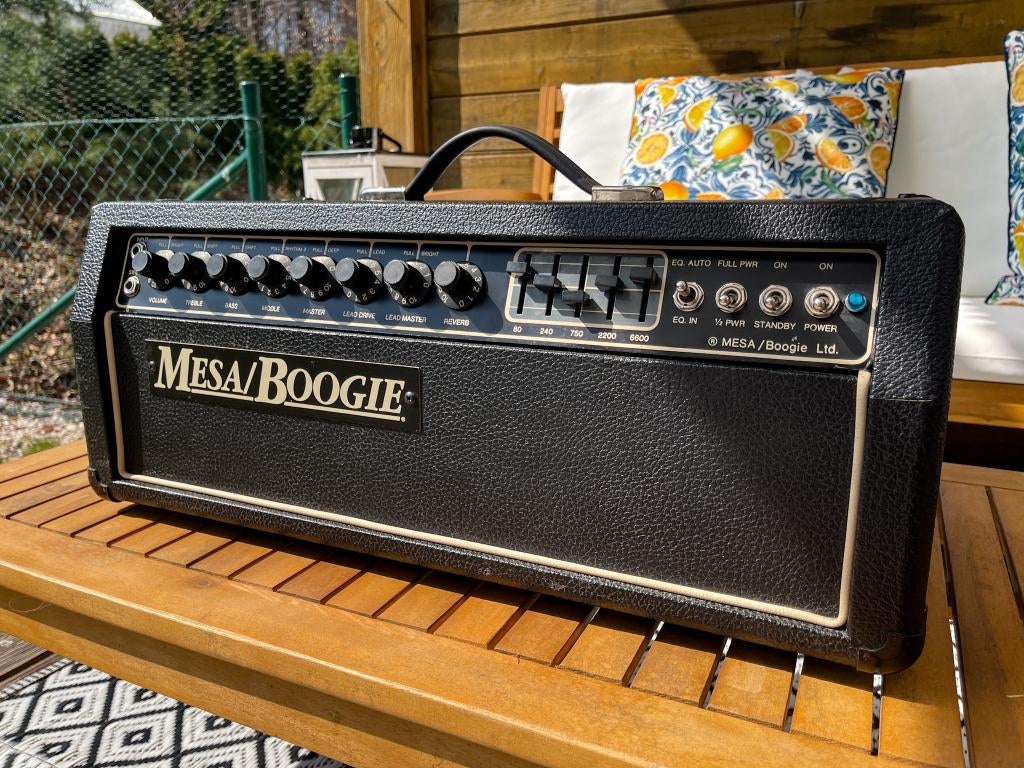 Mesa Boogie Mark III Purple Stripe1987 Longhead, Simul-Class, Muziek en Instrumenten, Verzenden, Gebruikt, Gitaar, 50 tot 100 watt