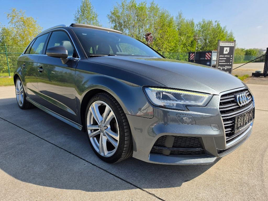 Audi A3 Sportback 1.5 TFSI S-Tronic S-Line Pano + Garantie, Auto's, Automaat, 1498 cc, Bedrijf, 5 deurs