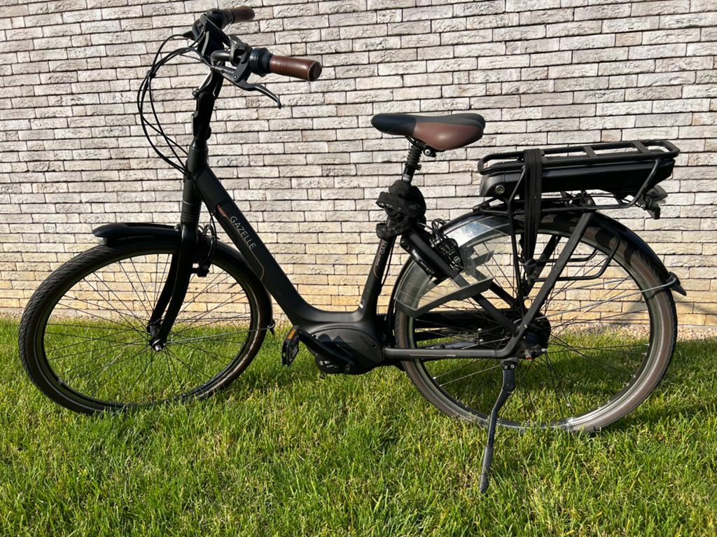 Gazelle Orange C8 HMB Bosch Elektrische fiets, Ophalen, Zo goed als nieuw, 47 tot 51 cm, 50 km per accu of meer