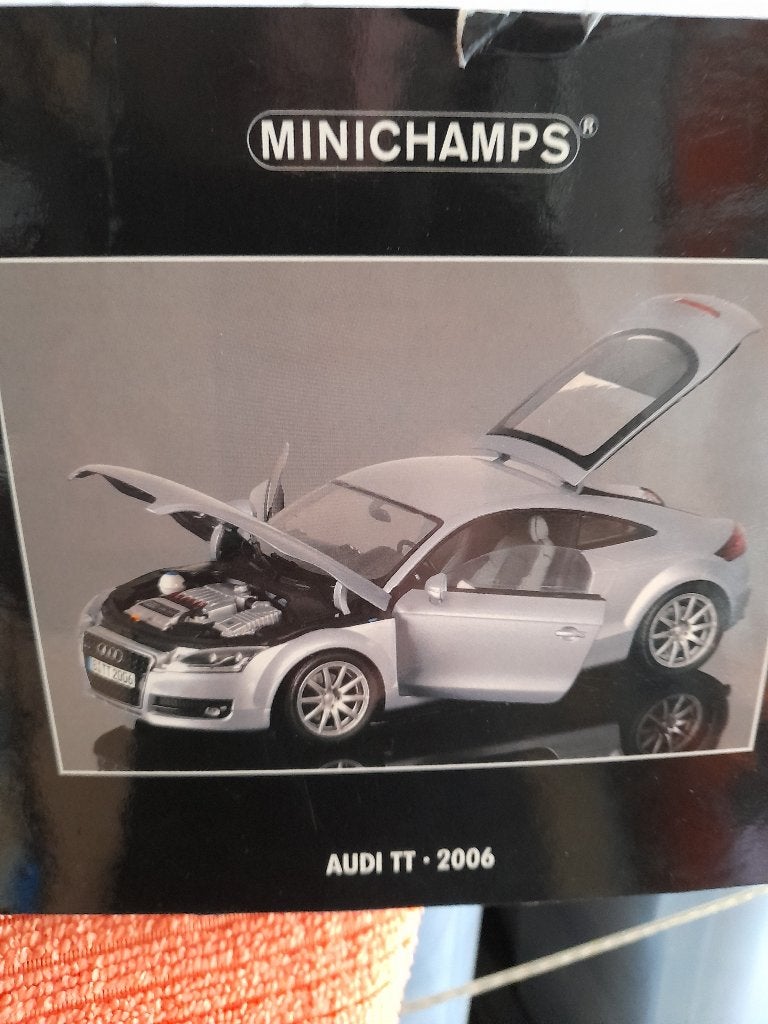 1/18 MINICHAMPS AUDI TT, Ophalen of Verzenden, Zo goed als nieuw, Auto, MiniChamps