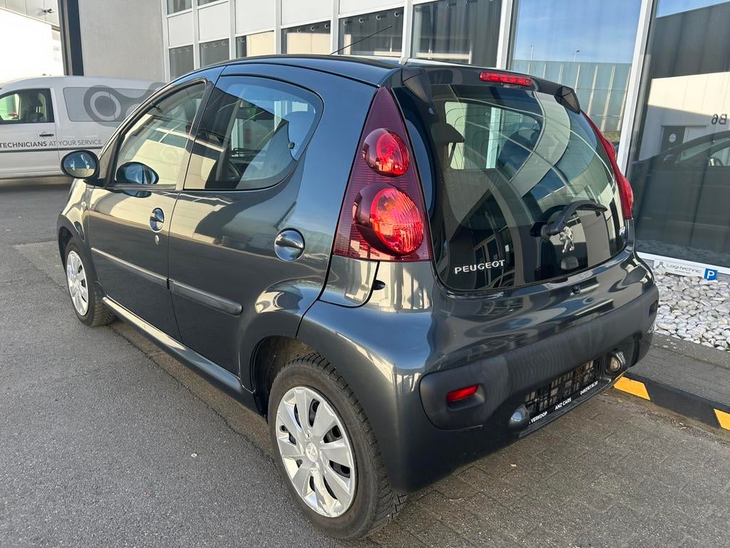 Peugeot 107 1.0i Automaat in goede staat, Automaat, Euro 5, Stof, Zwart