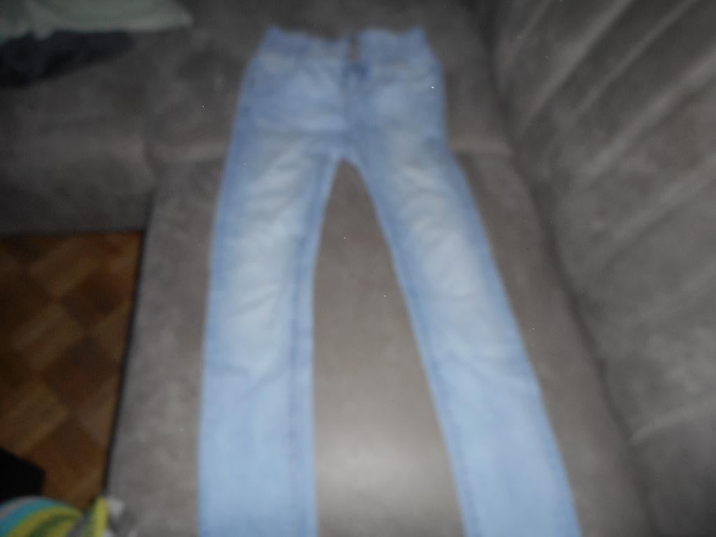 licht blauwe jeans maat 146 - 152, Pantalon, Enlèvement ou Envoi, Coolcat, Comme neuf