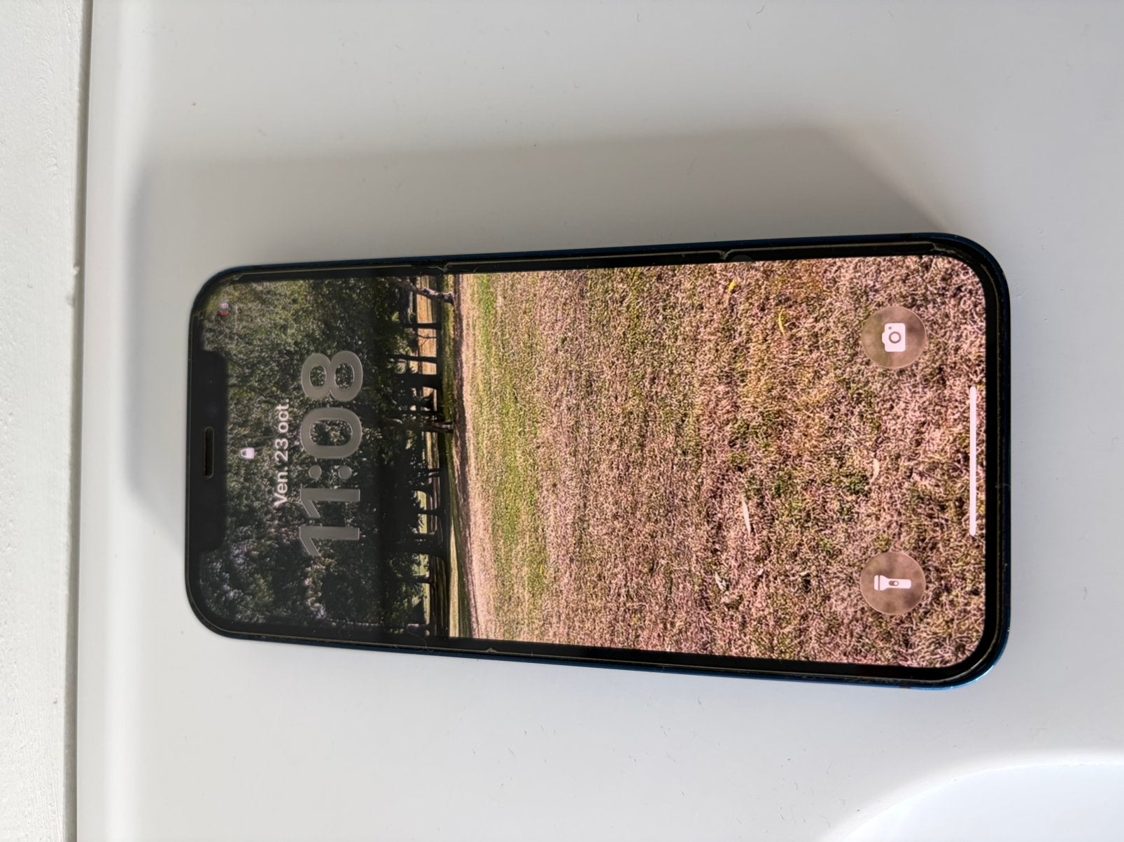 Iphone 12 mini - blauw - 64GB, Telecommunicatie, Ophalen, Blauw, Zo goed als nieuw, 76 %