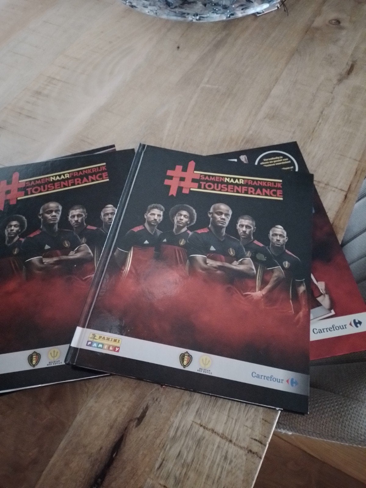 Panini stickerboek 2016, Ophalen