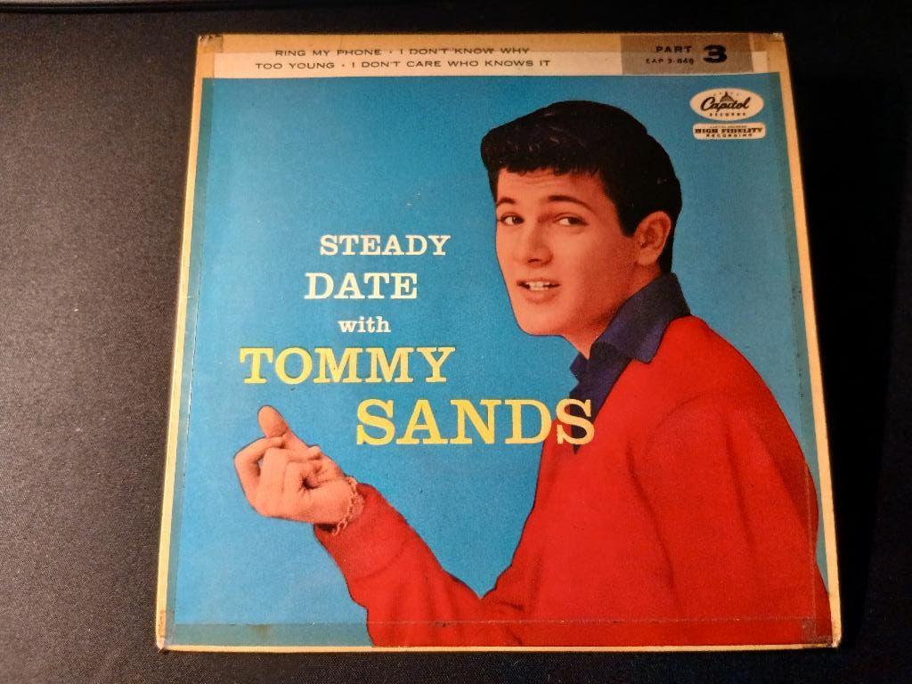 Tommy Sands – Steady Date with Tommy Sands (Part 3) - '7 Ep, Voor 1960, 7 inch, Ophalen of Verzenden, Zo goed als nieuw
