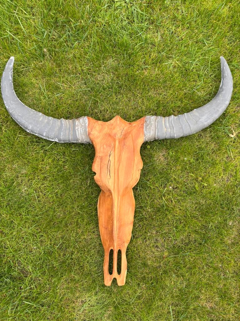 Hert in hout/ nieuwstaat, Huis en Inrichting, Ophalen, Nieuw, Hout, Decoratieobject