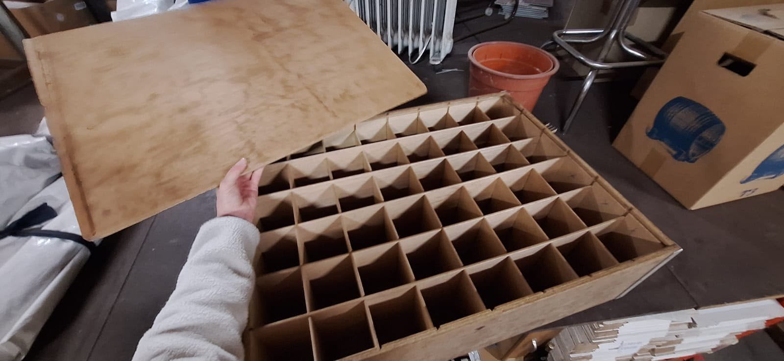 Tiroir pour 48 verres, Enlèvement, Utilisé
