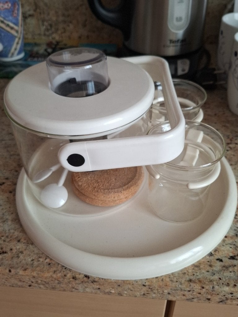 Bodum vintage theeservies, Ophalen