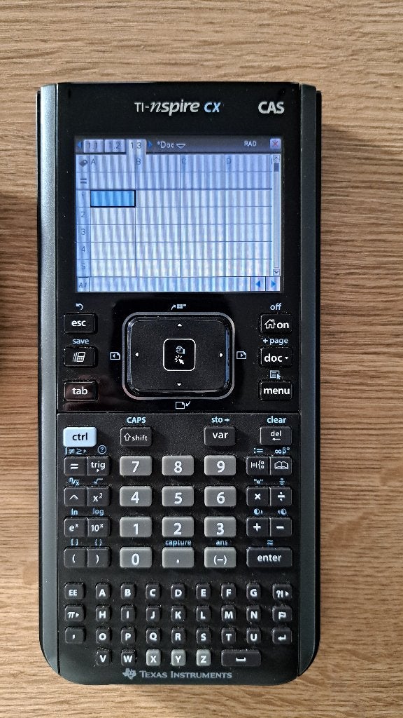 Grafisch rekenmachine TI-nspire CX, Ophalen of Verzenden, Grafische rekenmachine, Zo goed als nieuw