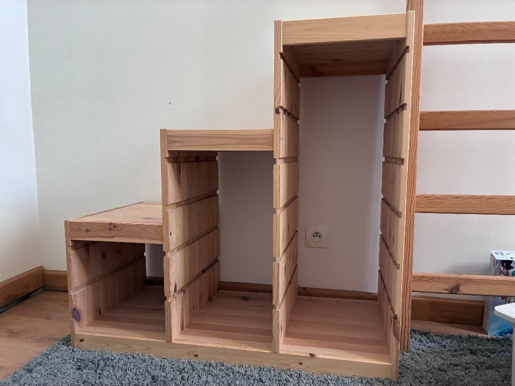 Meuble IKEA trofast bois, 90 à 105 cm, Enlèvement, Utilisé, 75 à 100 cm