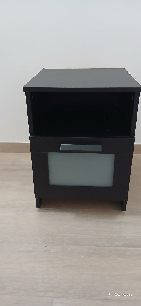 Brimnes nachtkast / ladeblok, Ophalen, Zo goed als nieuw, Minder dan 45 cm, Minder dan 55 cm