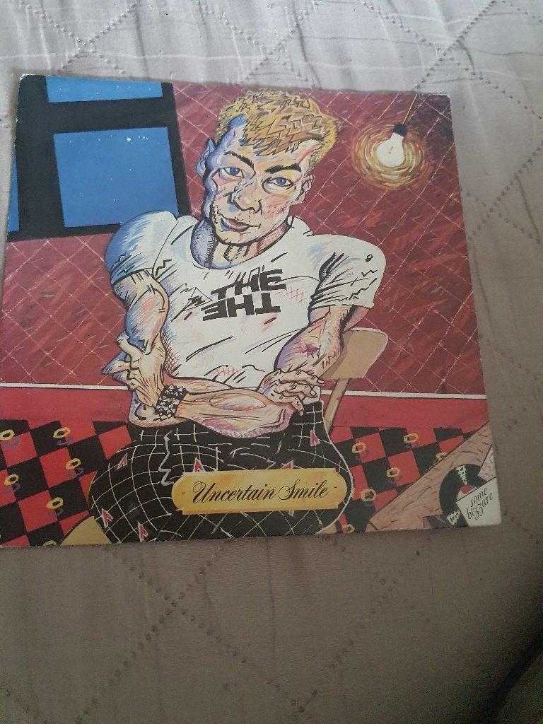 S - The The ‎– Uncertain Smile - 1983, 7 inch, Ophalen of Verzenden, Zo goed als nieuw, Pop