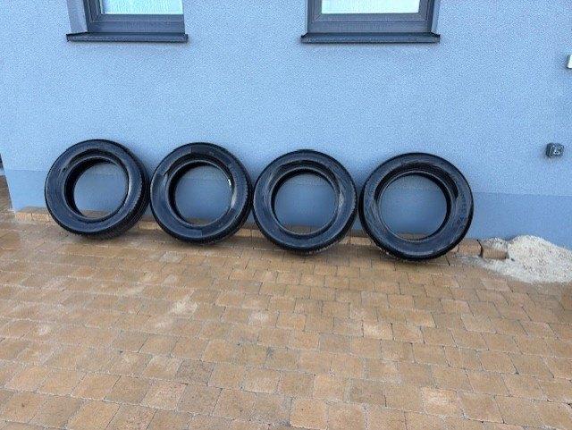 2 Continental Ecocontact 6 zomerbanden in goede staat, Auto-onderdelen, Banden en Velgen, Band(en), Zomerbanden, 17 inch, 215 mm