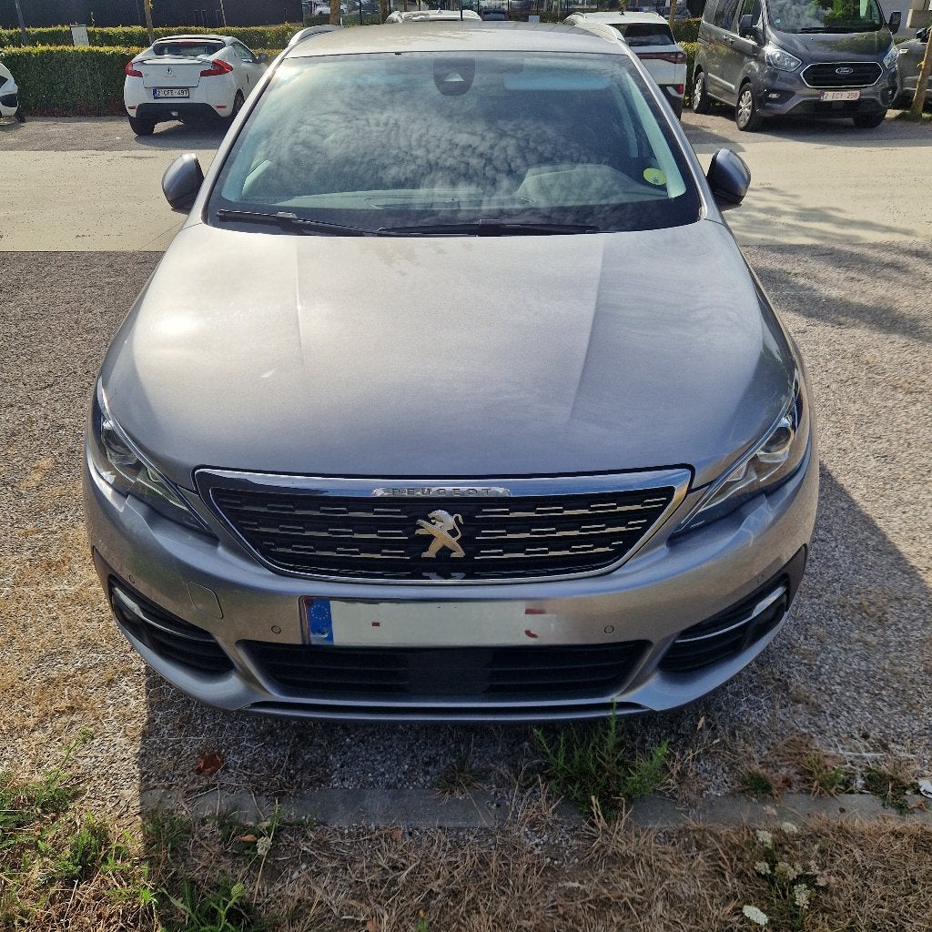 Mooie en zuinige Peugeot 308SW - Automaat, Auto's, Euro 5, Leder en Stof, Particulier, Zilver of Grijs
