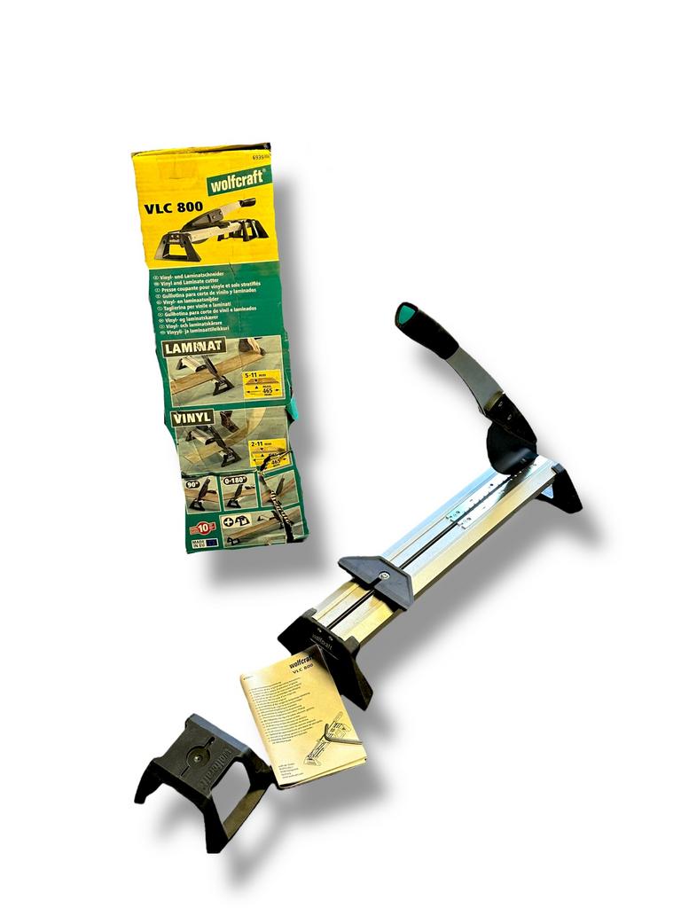 VLC 800 vinyl- en laminaatsnijder Wolfcraft, Doe-het-zelf en Bouw, Ophalen, Nieuw