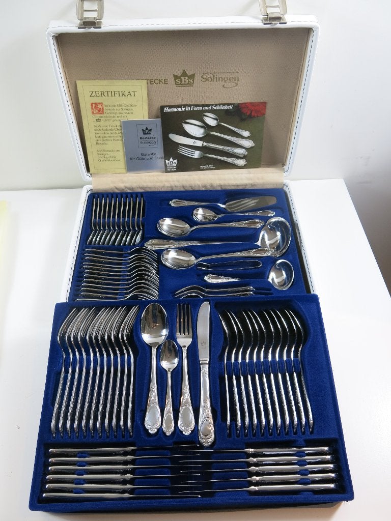 Set de couverts — 70 pièces — Modell 2500 Wien Solingen SBS, Maison & Meubles, Enlèvement ou Envoi, Neuf, Set de couverts