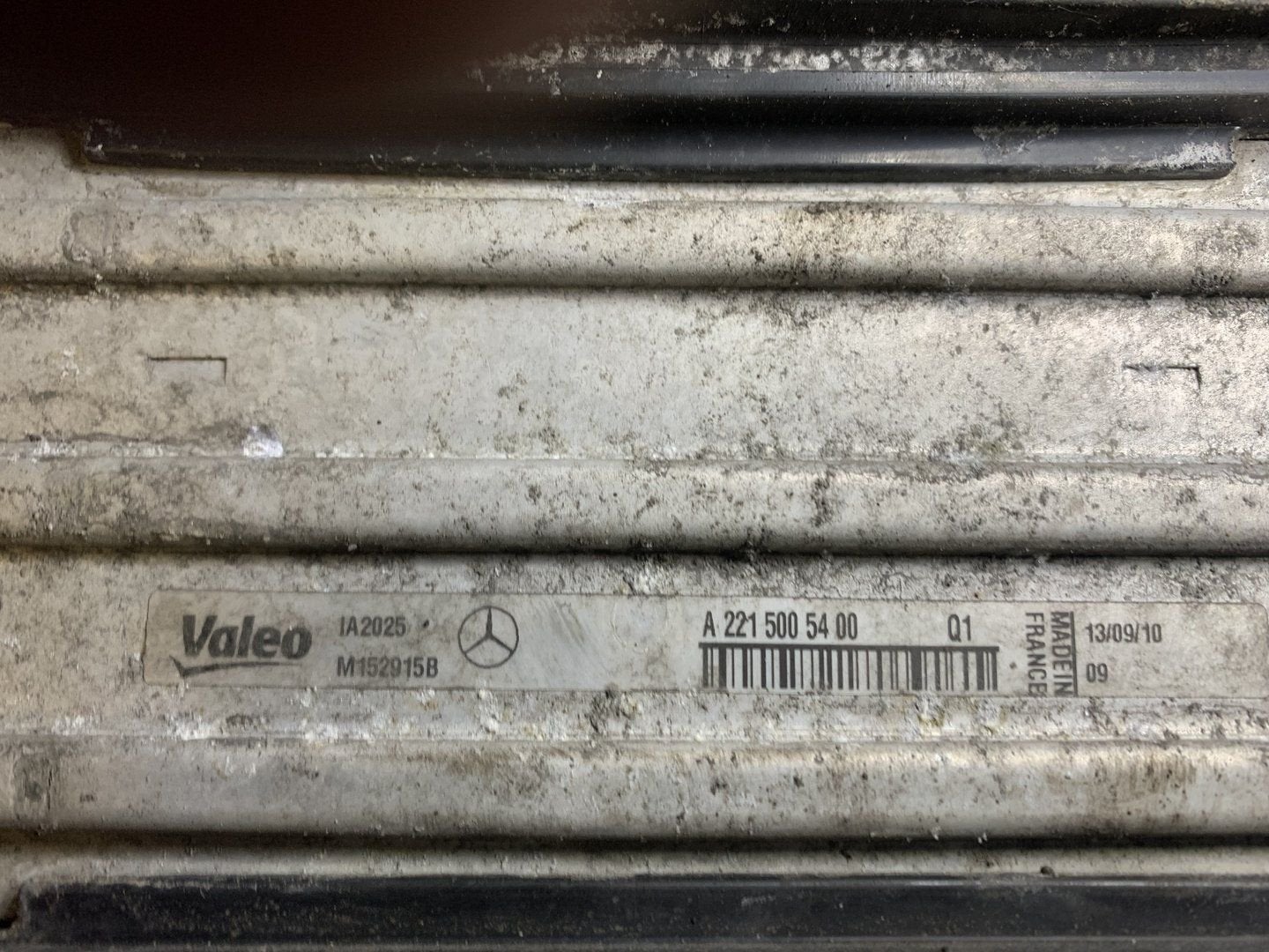Mercedes-Benz S-Klasse W221 intercooler A2215005400, Gebruikt, -, Ophalen of Verzenden, -