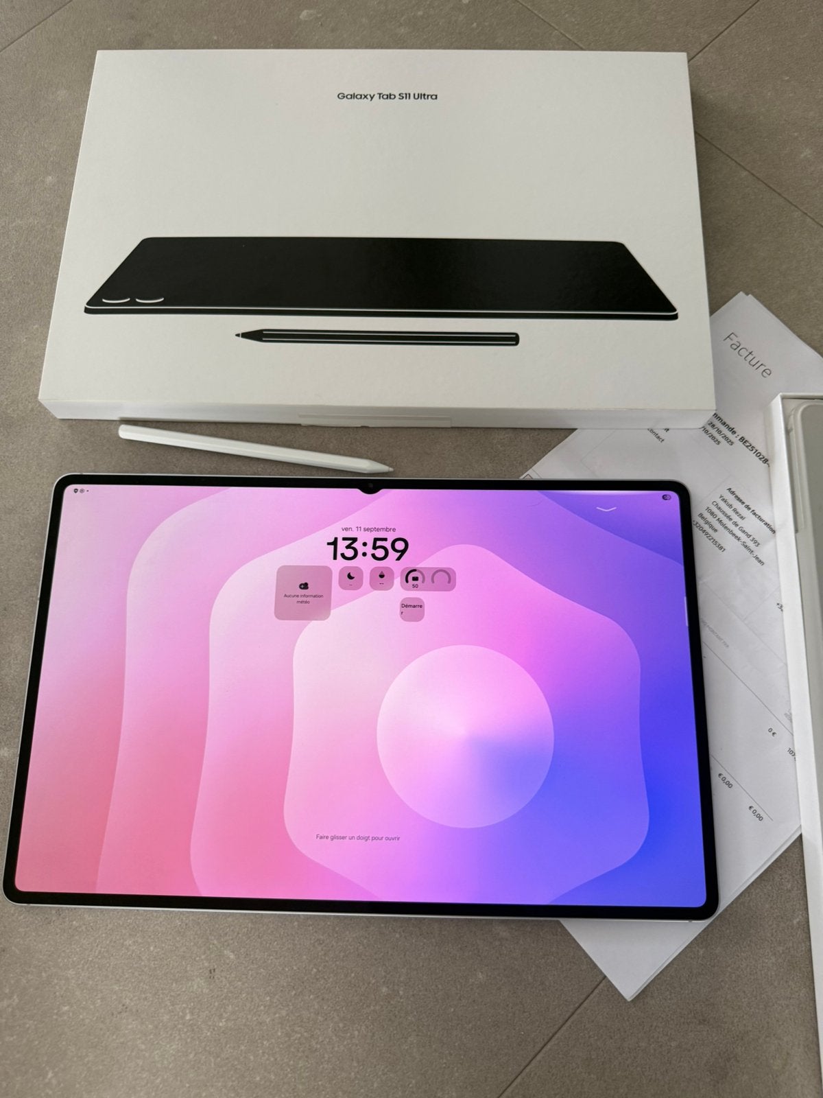 Samsung Galaxy Tab S11 Ultra 256 GB 5G, Computers en Software, Ophalen of Verzenden, Zo goed als nieuw