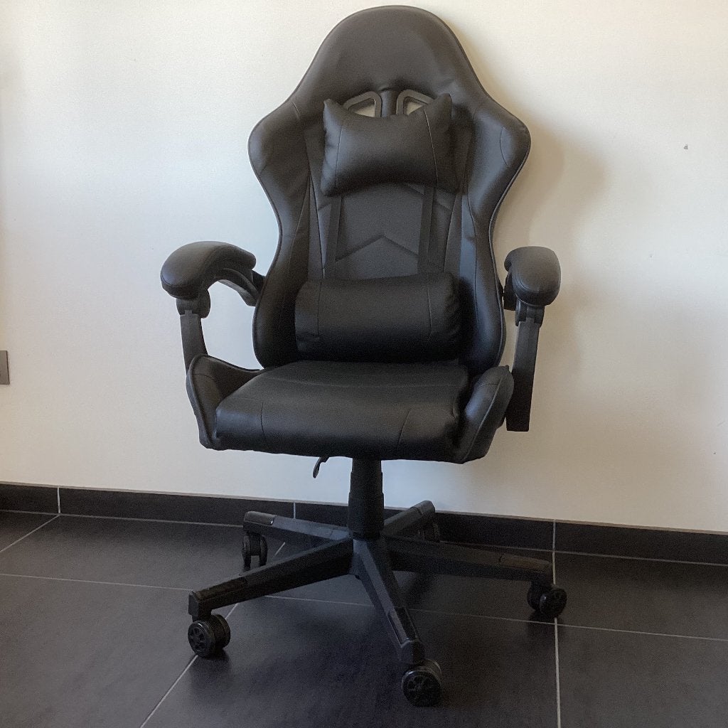 Gaming stoel, Maison & Meubles, Chaises de bureau, Enlèvement, Chaise de bureau de gaming, Comme neuf, Noir