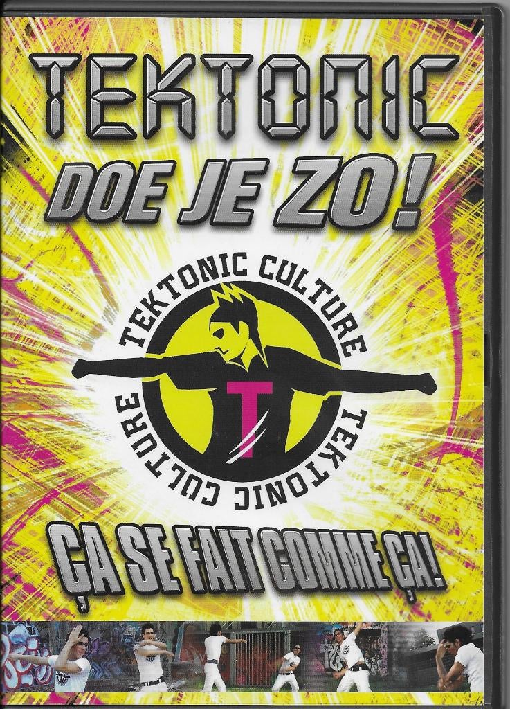 Dvd Tektonic doe je zo, CD & DVD, DVD | Sport & Fitness, Enlèvement ou Envoi, Comme neuf, Yoga, Fitness ou Danse, Cours ou Instructions