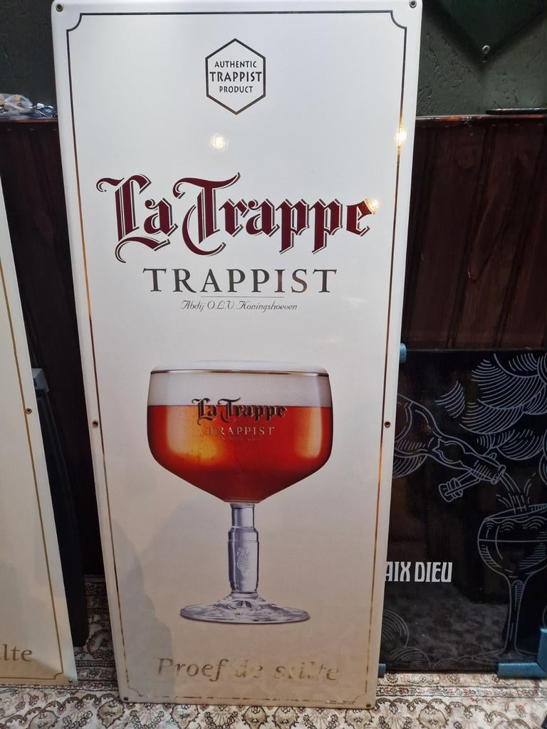 La Trappe emaille bord 2016, Verzamelen, Biermerken, Ophalen, La Trappe