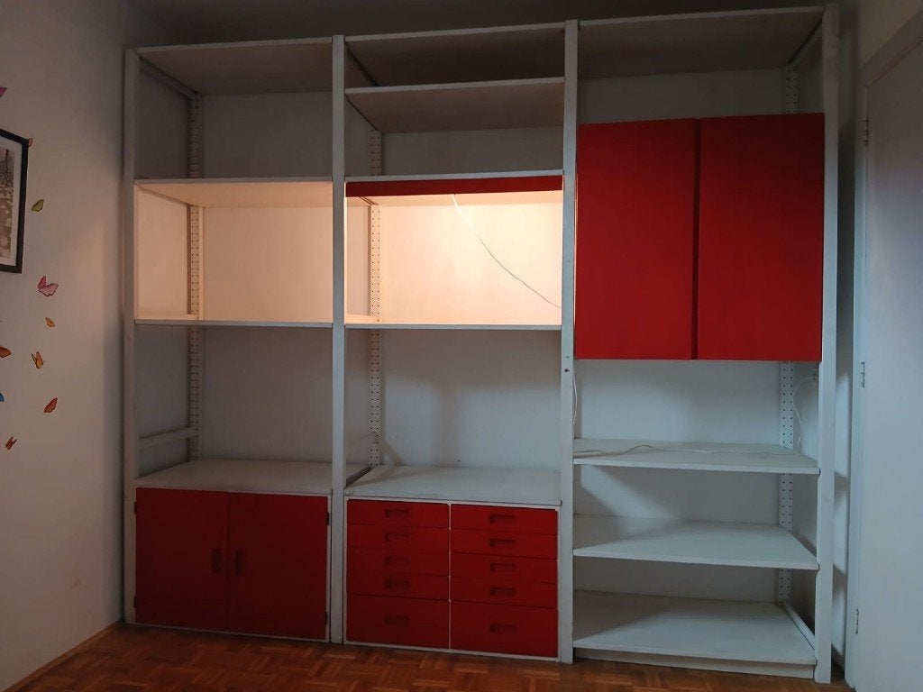 Houten wandcombinatie (Ivar Ikea), Ophalen, Gebruikt