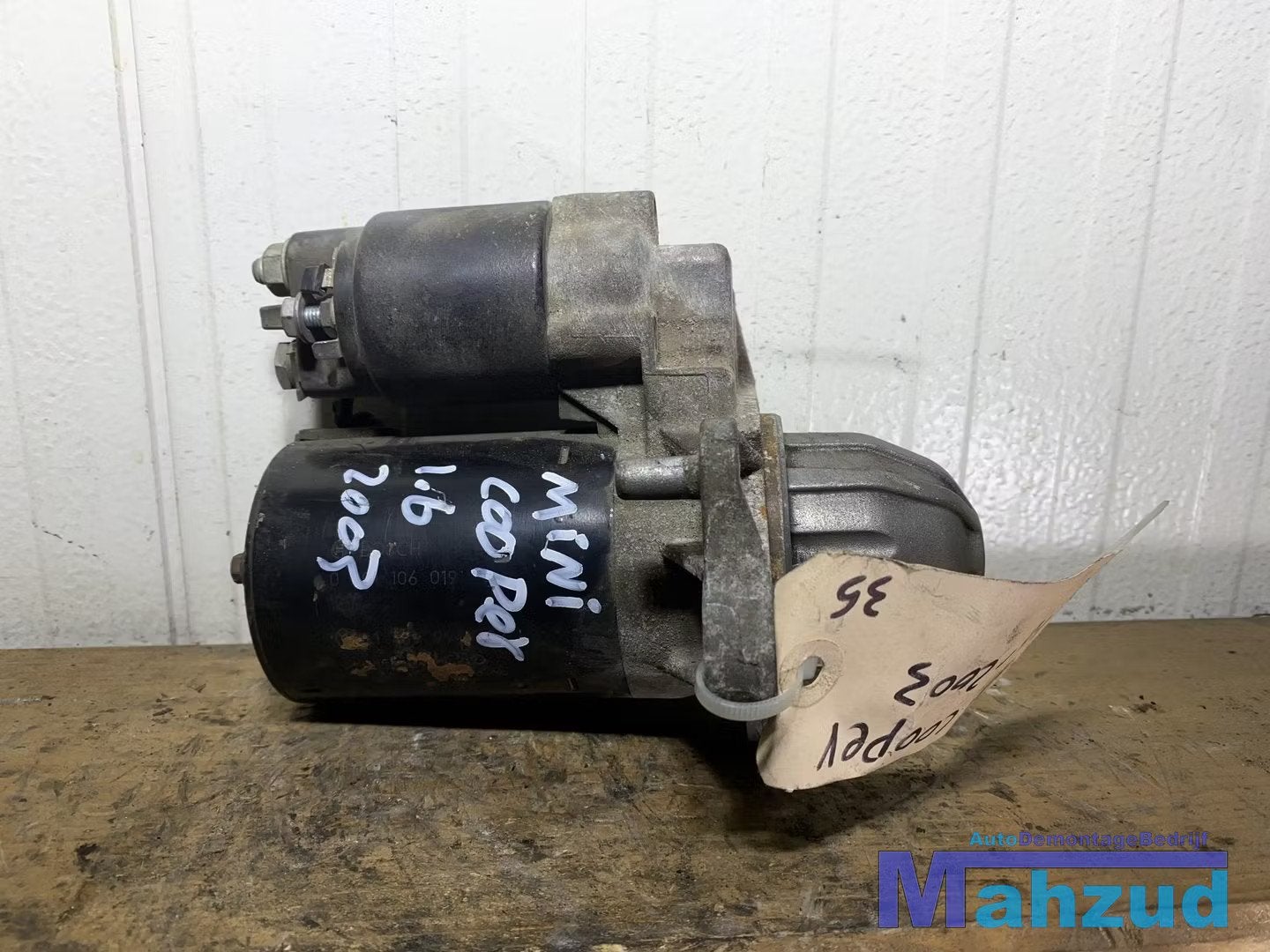 MINI COOPER 1.6 R50 R53 Startmotor 0001106019, Auto-onderdelen, Gebruikt, Customer.service@mini.co.uk, Mini, BMW AG
