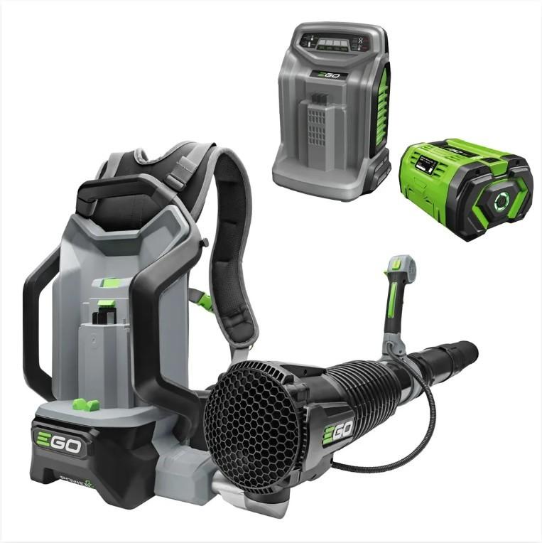 EGO Souffleur de feuilles dorsal à batteries 56 Volt, Neuf, EGO, Enlèvement, Batterie